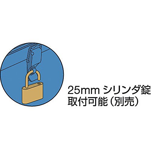 TRUSCO(トラスコ) 山型工具箱 433X168X173.5 ブルー Y-410-B_画像2