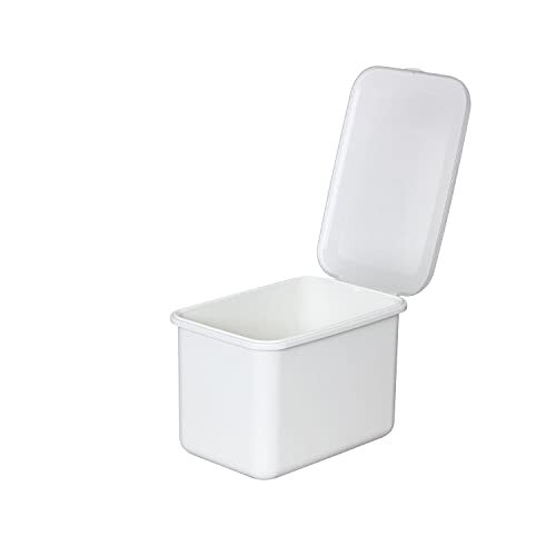 Belca rice chest system kitchen for rice box 6 capacity 6kg width 20× depth 30.3× height 19.3cm white measure cup attaching air-tigh day 