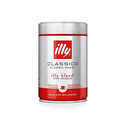 illy(イリー) ブレンド エスプレッソ粉 ミディアムロースト (クラシコ) 250g_画像1