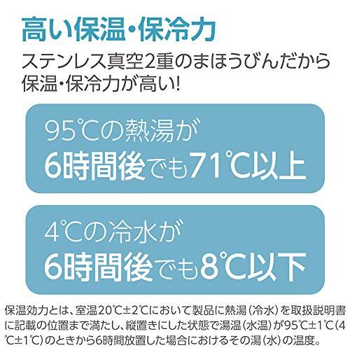 象印 (ZOJIRUSHI) 水筒 ワンタッチ ステンレスマグ シームレス 0.48L ブルー SM-WA48-AA_画像6