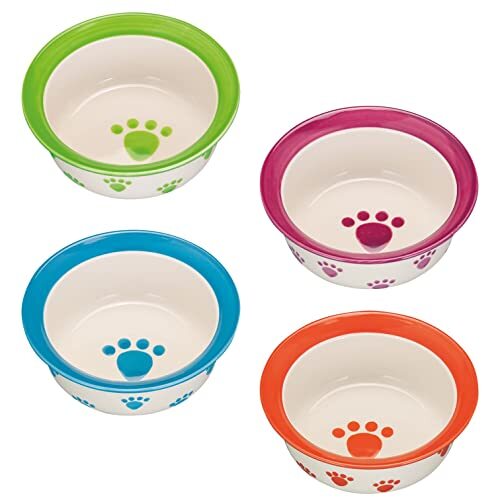 Pet rageous designs( pet reji male design ) dog for tableware pet pau dog bowl plum 