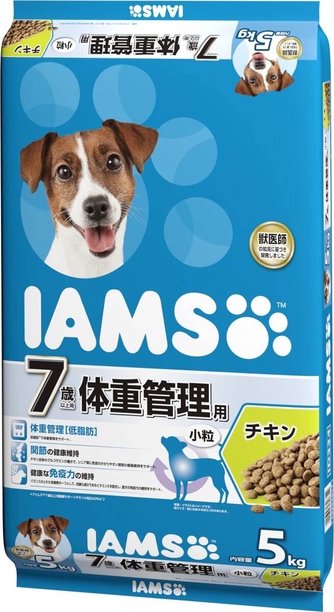  I ms(IAMS) корм для собак 7 лет и больше для масса управление для маленький шарик chi gold sinia собака для 5kg