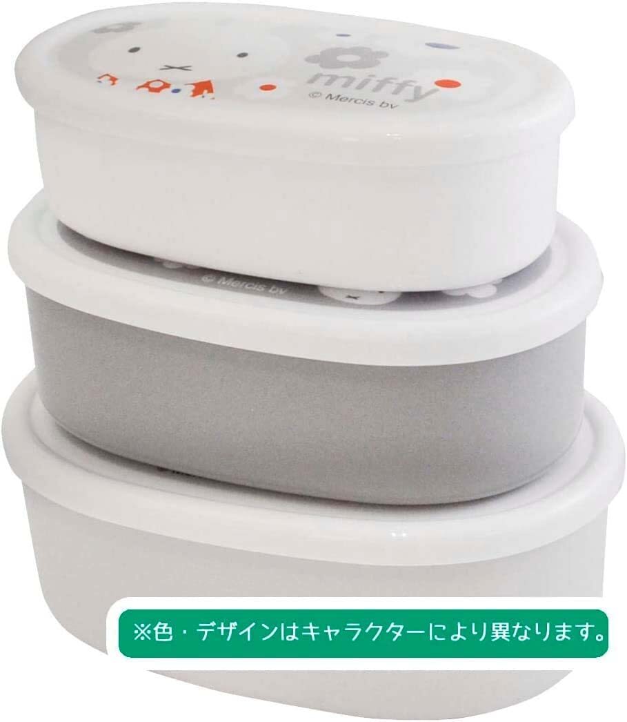 スケーター(Skater) 弁当箱 ちいかわ 860ml 3個組 シール容器 保存容器 日本製 SRS3SAG-A_画像6