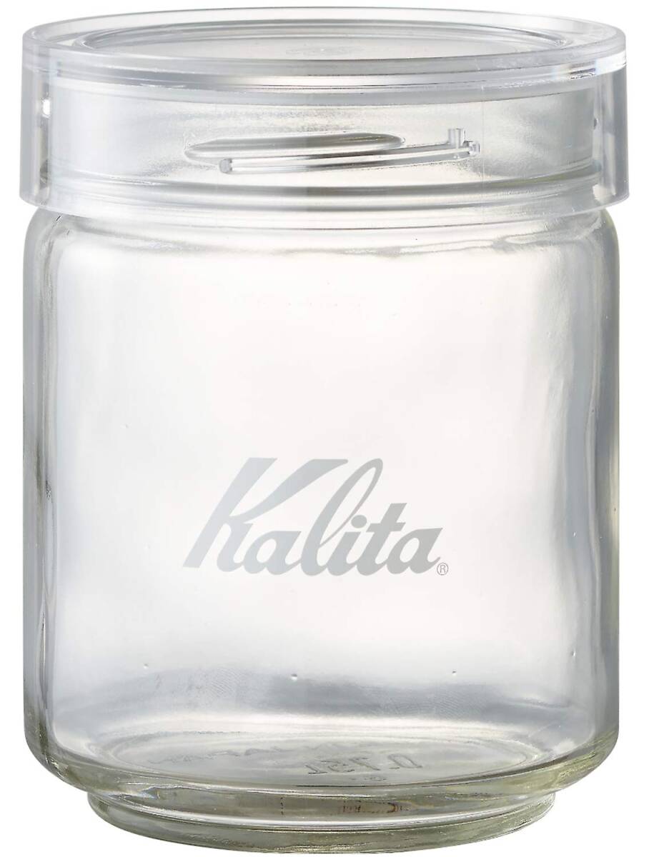 Kalita (カリタ) キャニスター All Clear Bottle 250 750ml (コーヒー豆約250g) クリア #44271_画像1