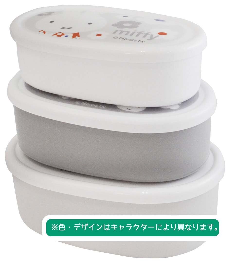 スケーター(Skater) 弁当箱 シール容器 保存容器 3個組 (大400ml 中280ml 小180ml) パウ・パトロール 24 日本製_画像5