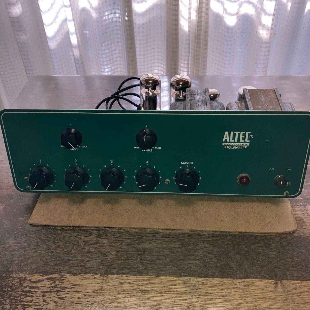 アメリカ製 ALTEC 342B  真空管アンプ GT管 7027PP モノラルアンプ　4CH Mixer AMP