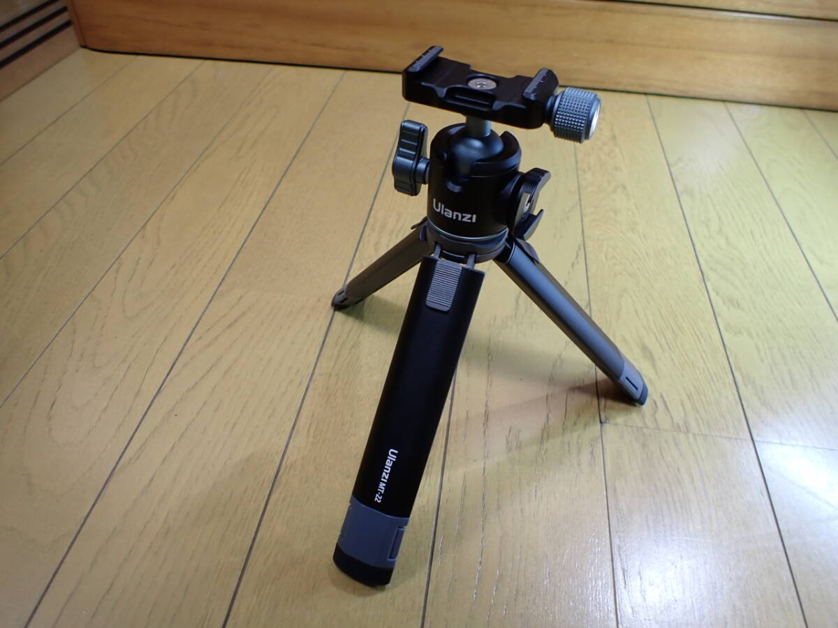 動作確認済み 三脚 ３台 Ulanzi 2412（MT34付き）、MT22（U80L）、Gopro用グリップの画像5