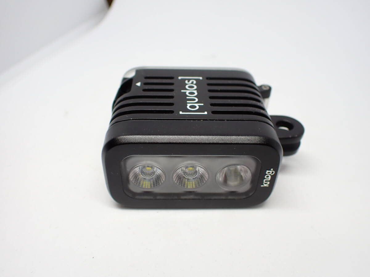 動作確認済み　Knog　qudos ACTION　GoPro用　防水ビデオライト　ノグ　　自転車、ダイビング用ライト