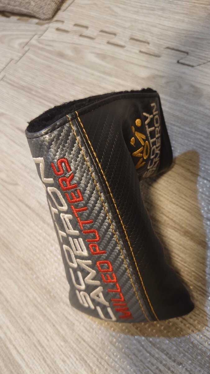 BV 美品　奇跡の一品スコッティキャメロン　 パターカバー タイトリスト ヘッドカバー SCOTTY CAMERON パターカバー GOLO　マレット用_画像1