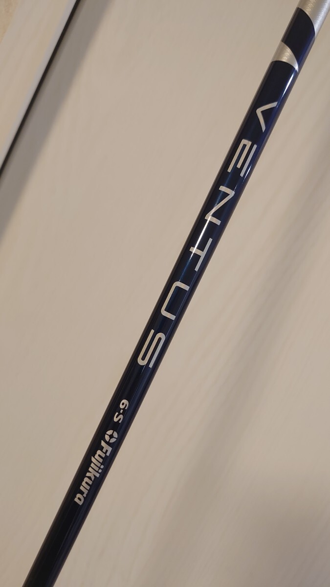 美品 ベンタスブルー ベルコア 6S テーラーメイド最新スリーブ付 5w用 ステルスプラス・シム・QI10対応【装着時42.0インチ】フジクラの画像2
