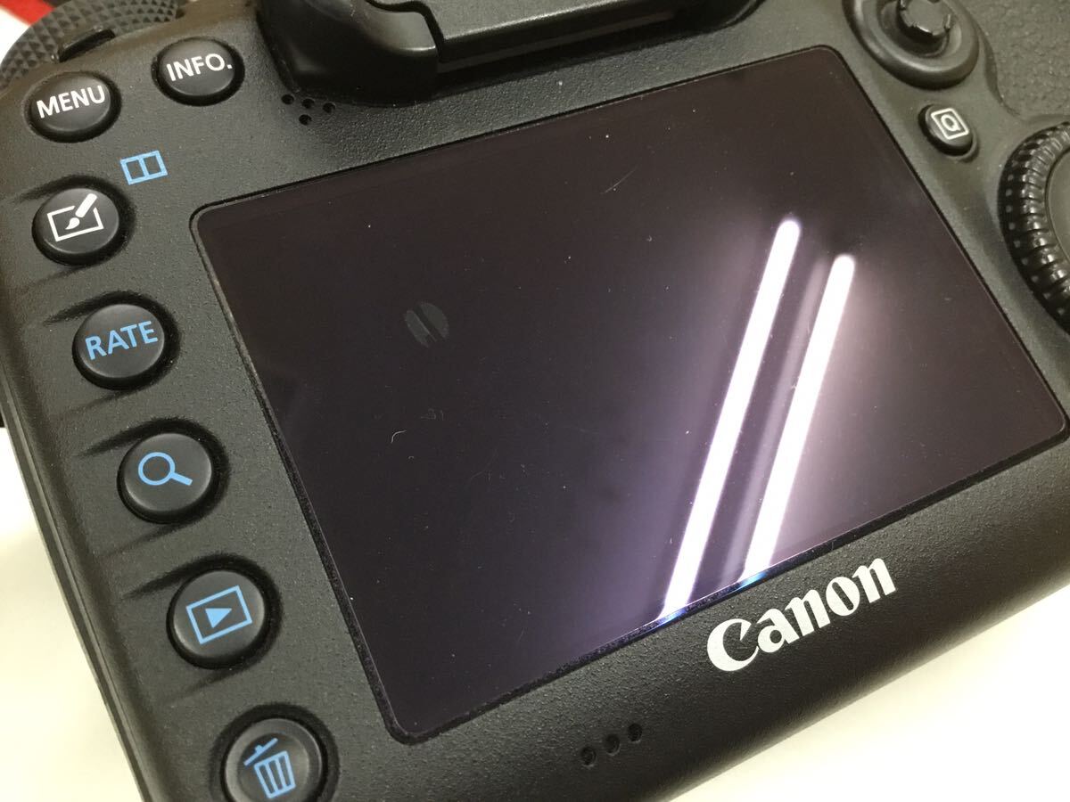 【T】【12677他】Canon EOS7D デジカメ ボディのみ バッテリー無し・LENS 24-85㎜ カメラ＆レンズセットの画像10