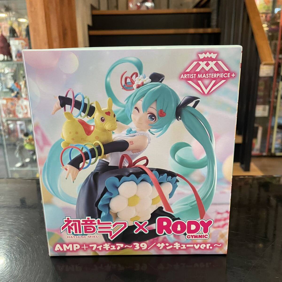 ★数9個あり【未開封】 初音ミク x RODY AMP+フィギュア〜39／サンキューver.〜_画像1