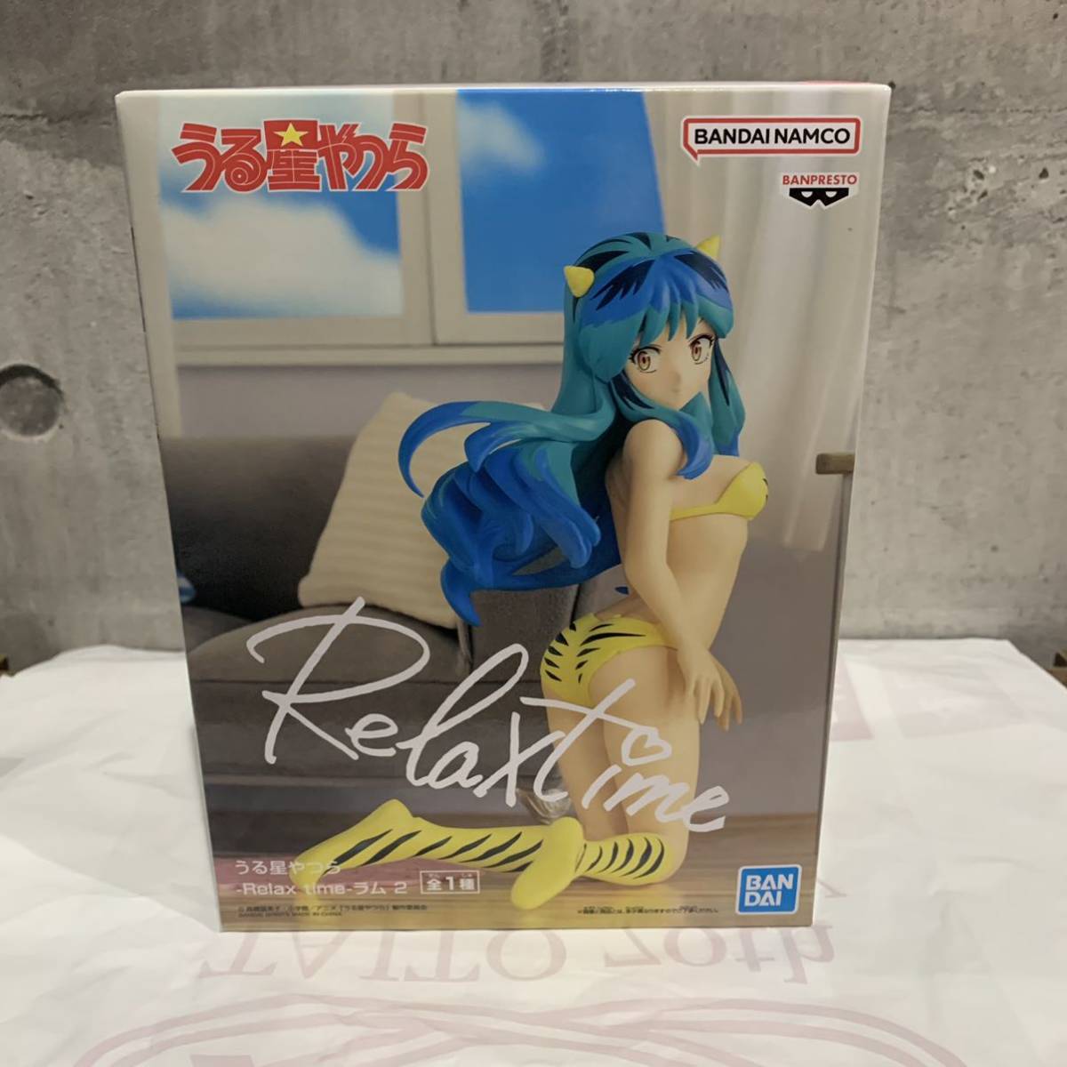  number 7 piece equipped * unopened Urusei Yatsura -Relax time- Ram 2 figure relax time 