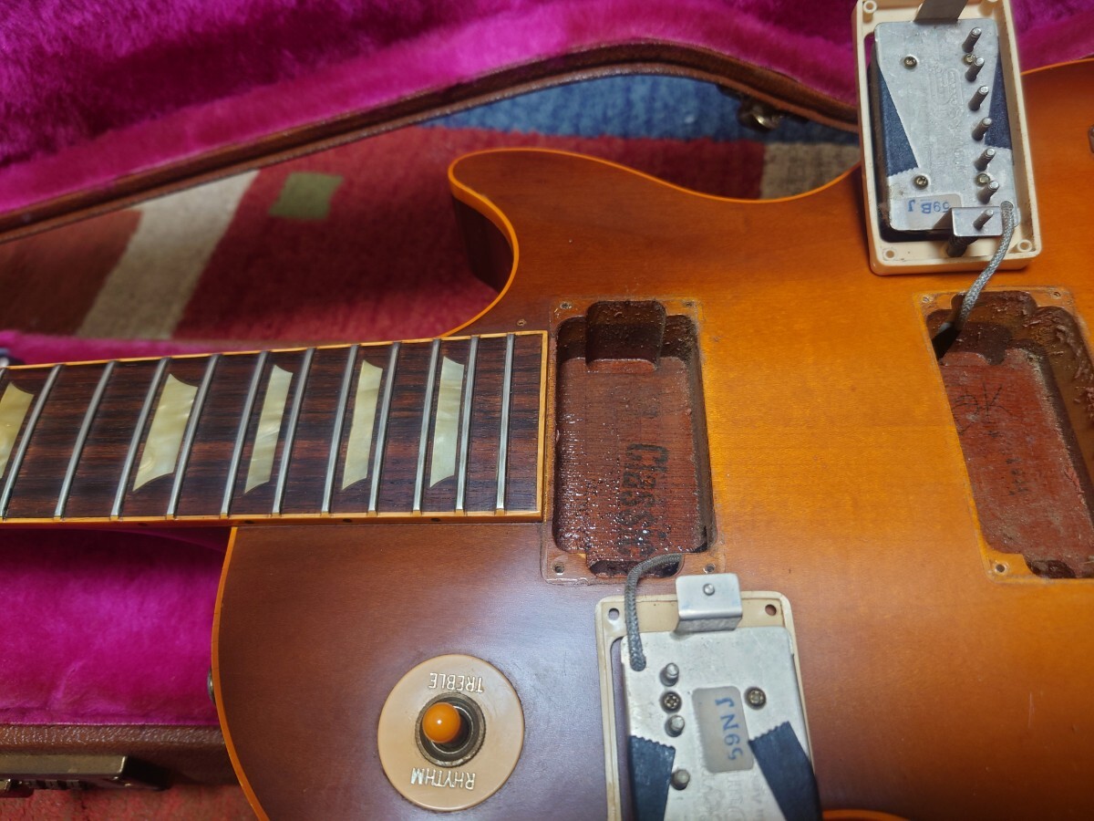 Gibson Les Paul classic 1993年製 ハードケース付 (ネック折れ)の画像4