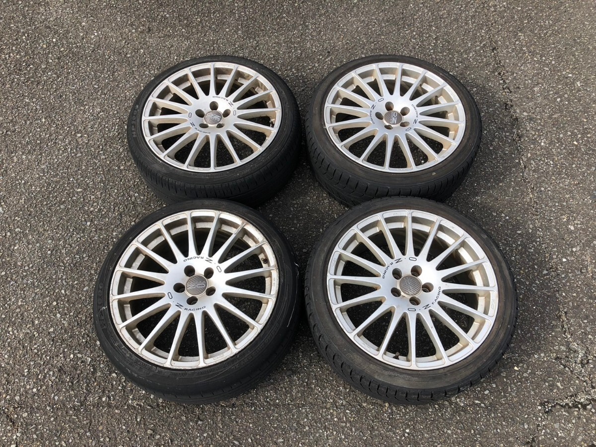 OZ RACING ホイール 18インチ 8J +35 5穴 PCD100 プリウス 86 OZ RACING ホイール 18インチ 8J +35 5穴 PCD100 プリウス 86