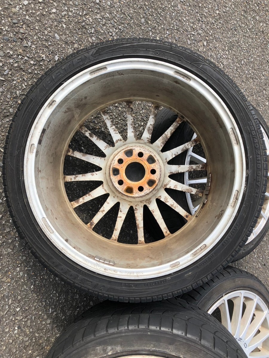 OZ RACING ホイール 18インチ 8J +35 5穴 PCD100 プリウス 86 OZ RACING ホイール 18インチ 8J +35 5穴 PCD100 プリウス 86