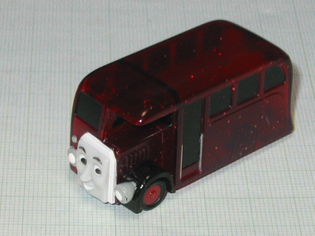 カプセルプラレール★きかんしゃトーマスとなかまたち「バーティー クリアラメ」ジャンク品