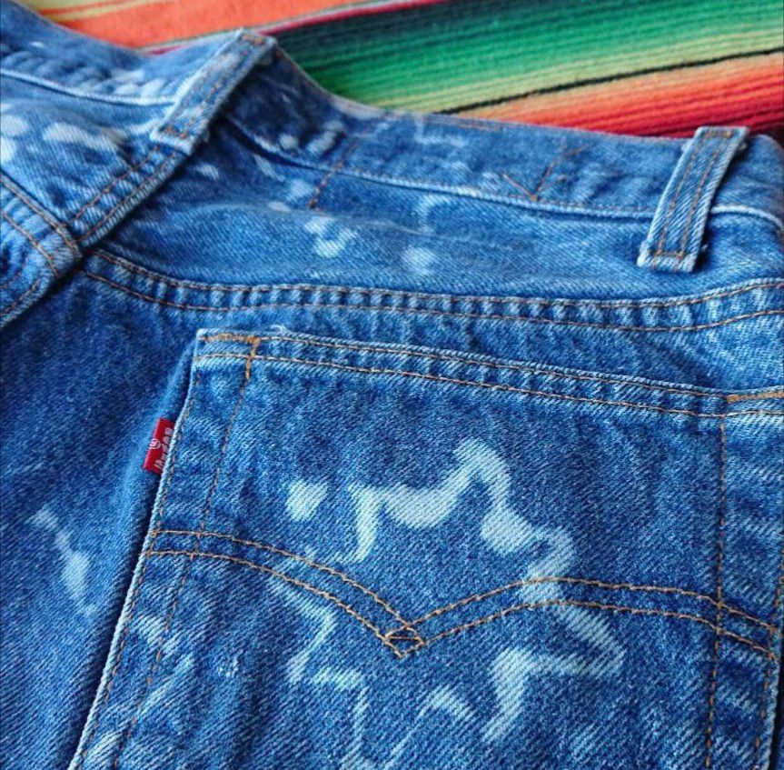 levis リーバイス 501 W31 タイダイ アメリカ製 MADE IN USA ヴィンテージ リメイク