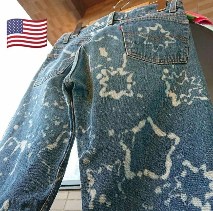 levis リーバイス 501 W31 タイダイ アメリカ製 MADE IN USA ヴィンテージ リメイク