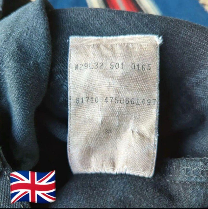 a1124 levis リーバイス 501W29 ブラック イギリス製 Made in UK デニム パンツ ジーンズ ビンテージ