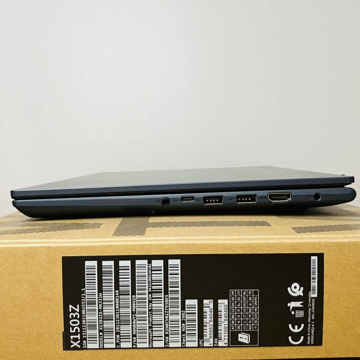 ASUS Vivobook 15X OLED X1503ZA-MA331W ノート パソコン i7-12700H 16GB SSD 512GB 15.6インチ 120Hz Win11 中古_画像5