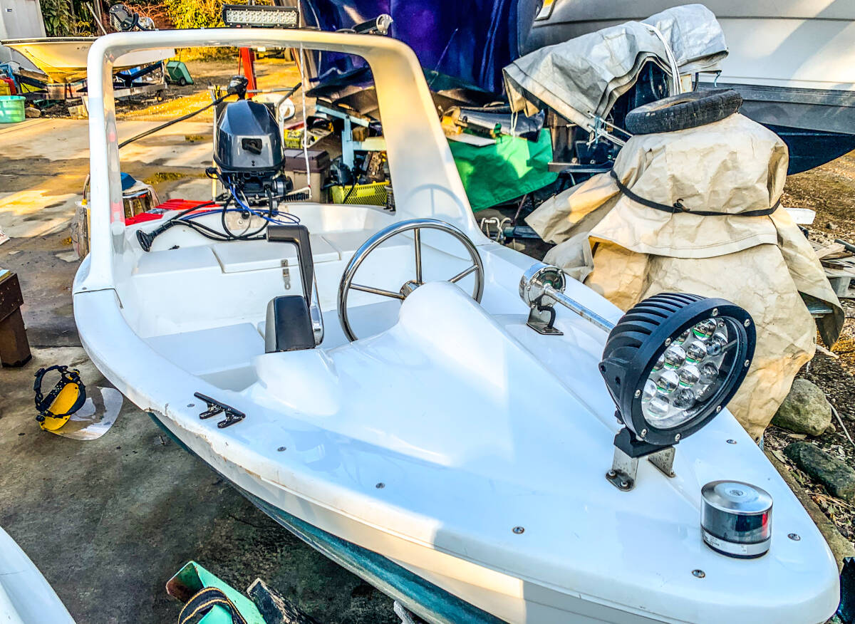 3.3ｍミニボート　ヤマハ船外機15馬力搭載