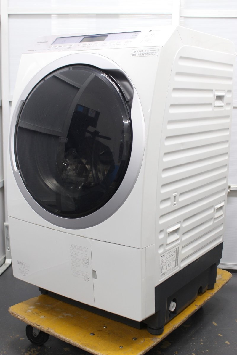 １円～2021年製 Panasonic パナソニック ドラム式電気洗濯乾燥機 NA-VX85E8L (ドア左開き) 【59D120】の画像1
