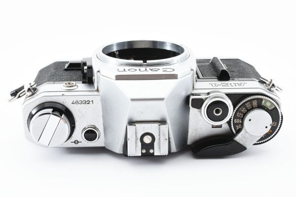 【良品】Canon キヤノン AE-1 シルバー 完動品 #D020_画像6