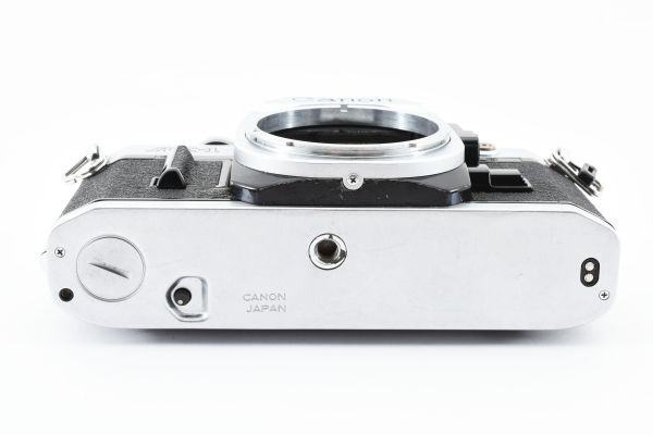 【良品】Canon キヤノン AE-1 シルバー 完動品 #D020_画像7