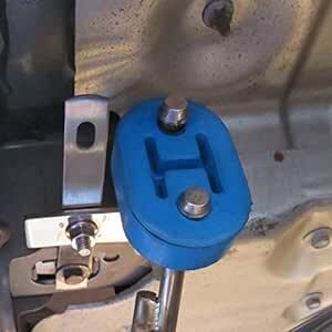 be-dash 強化 マフラーハンガー マウント リング 吊りゴム ( ブルー , 穴径 12 mm 2穴 × 3個 セッ_画像5