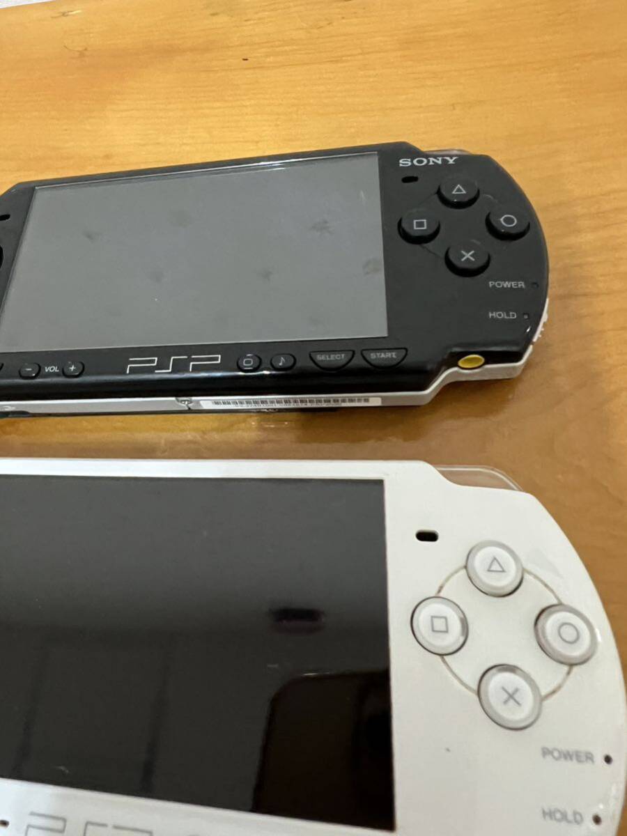 ジャンク☆ソニー/Sony PSP-3000 PSP-2000  本体 電池無 片方蓋無の画像3
