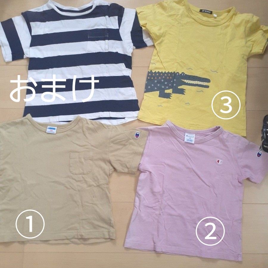 男の子120㎝まとめ売り4点セット(内１点おまけ)　 半袖　Tシャツ　 トップス　 カットソー　子供服　キッズ