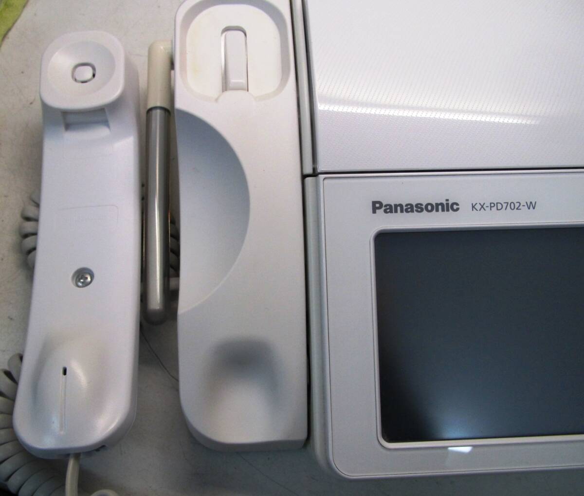 Panasonic おたっくす 電話機 KX-PD702-W 中古動作品の画像5