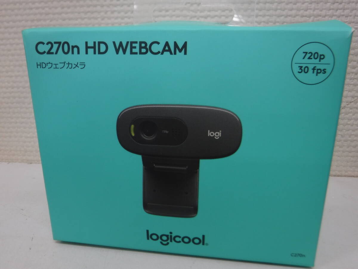 ロジクール logiclool　HDWebカメラ C270n 720P 小型 ブラック