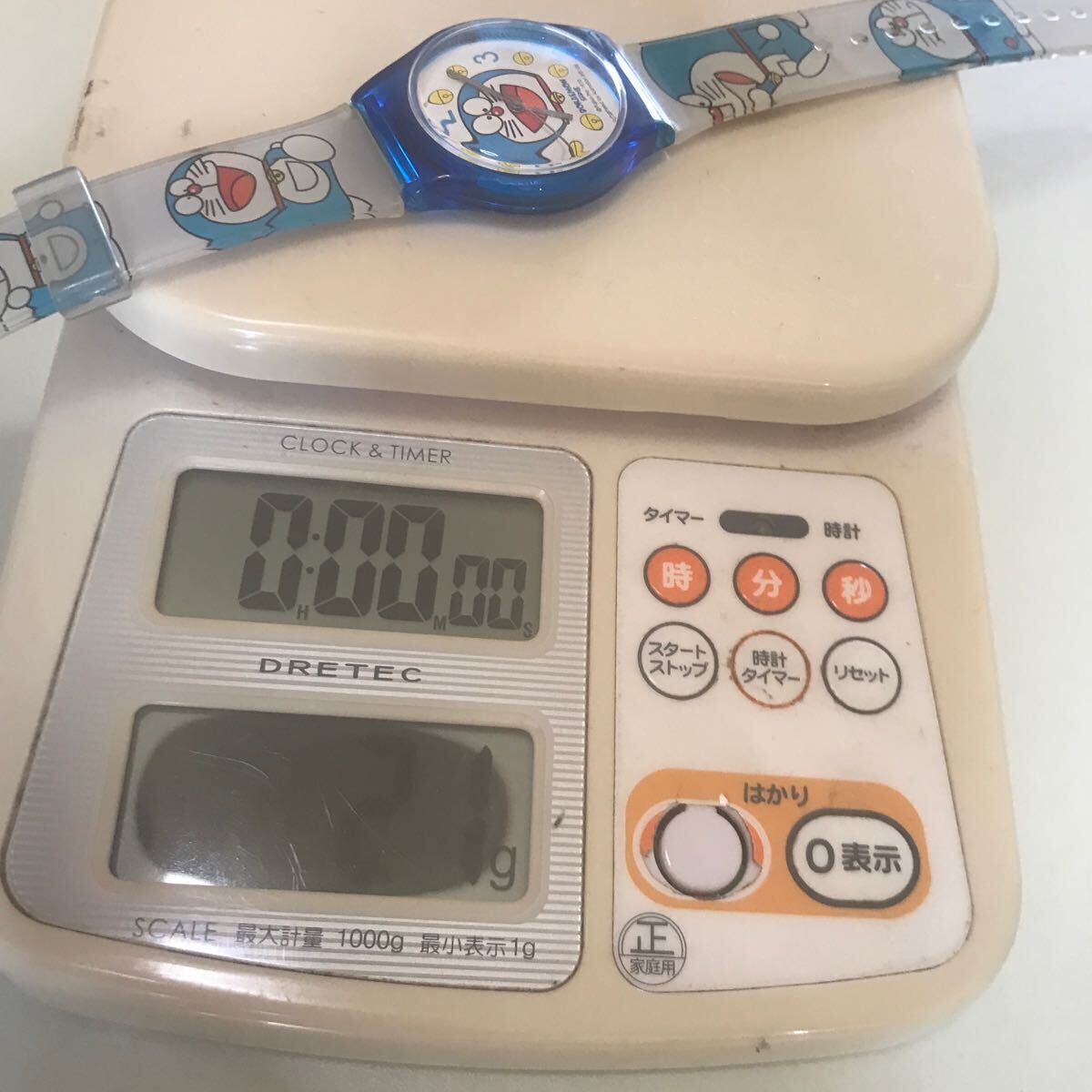ドラえもん 腕時計 日本製ミヨタムーブメント クオーツ 中国組立 電池交換済み 動作品の画像6