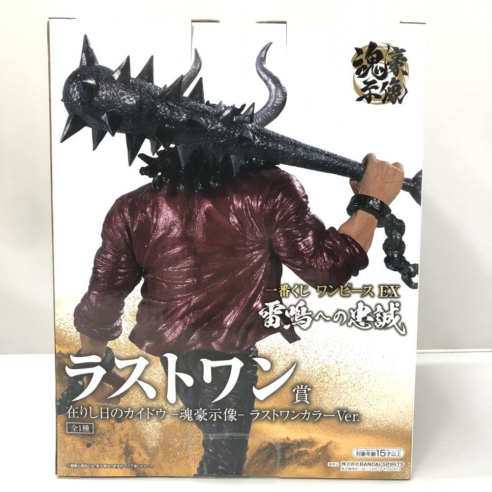 【中古】在りし日のカイドウ ラストワンカラーVer 魂豪示像 一番くじ ワンピース EX 雷鳴への忠誠 ラストワン賞 フィギュア[240015241270]_画像3