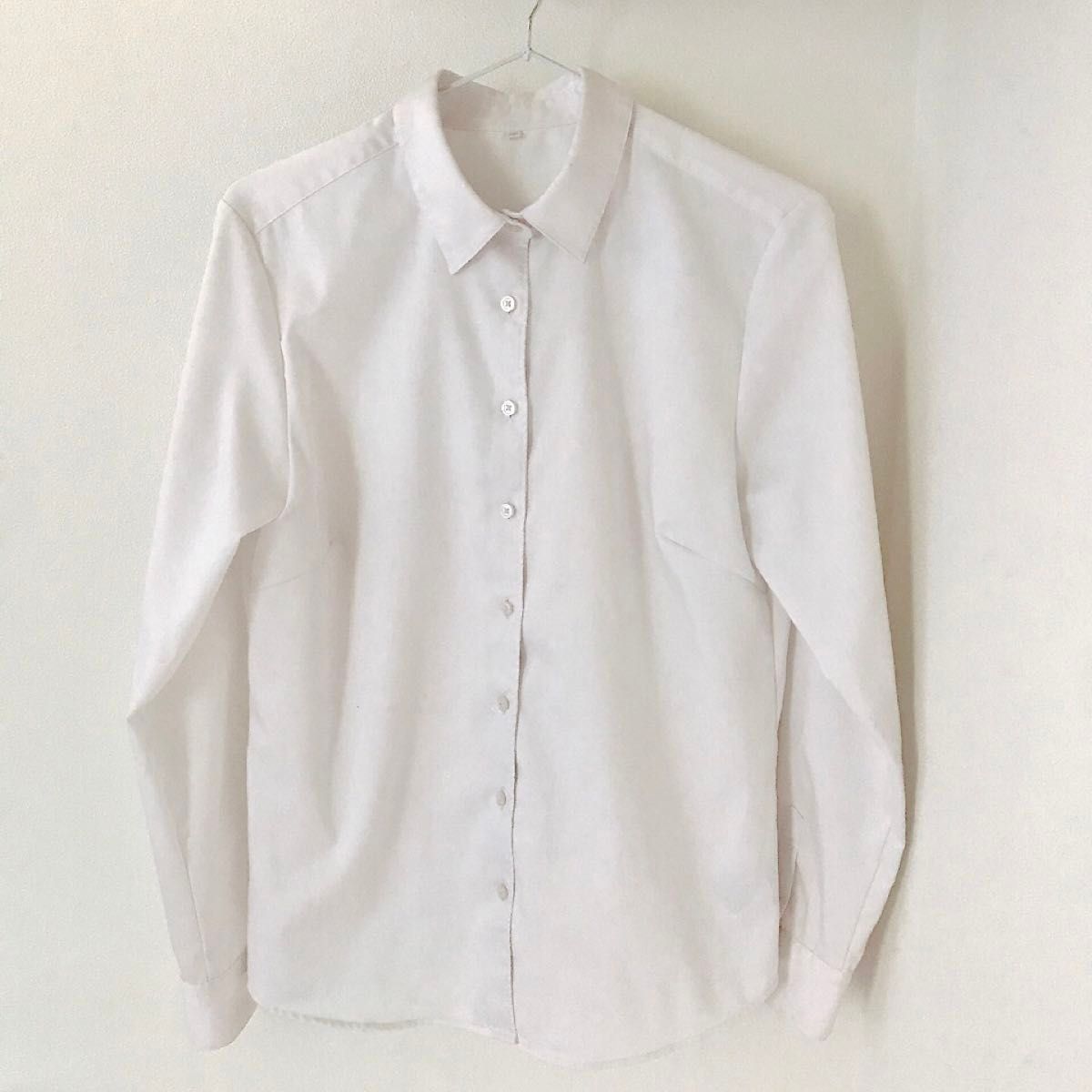 ワイシャツ  長袖 2枚セット 白  ホワイト
