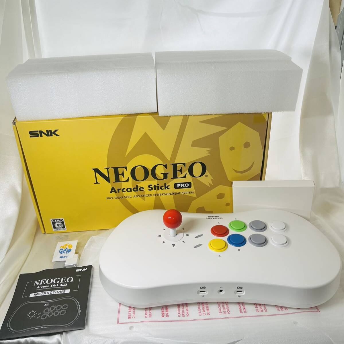 ★1円〜 超美品 動作確認済 SNK ネオジオ アーケードスティックプロ NEOGEO arcade stick pro_画像1