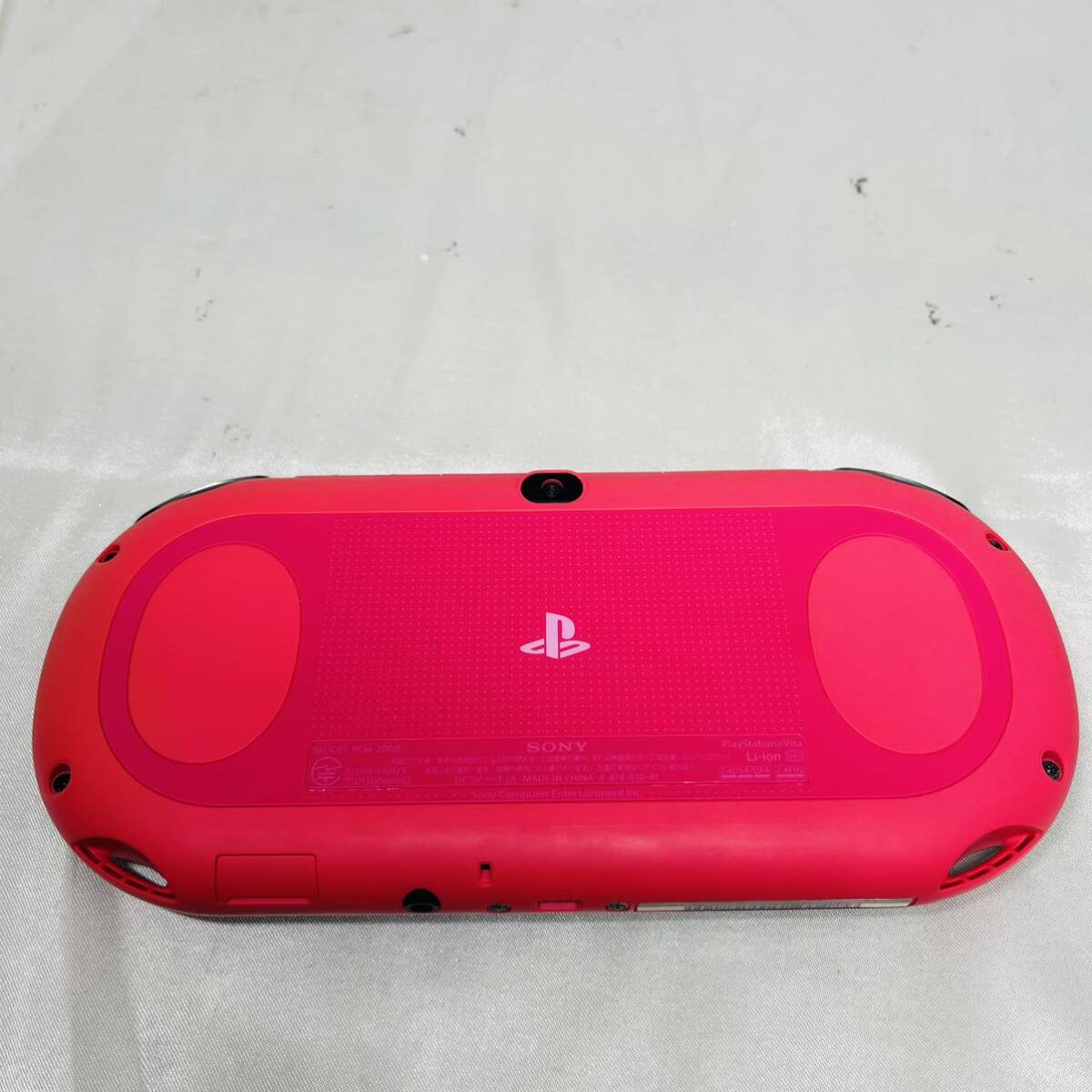 ★1円〜 FW3.70 動作確認済 SONY PS Vita PCH-2000 ZA15 Wi-Fiモデル 本体 ピンク ブラック Play Station PINK BLACK 送料520円の画像5