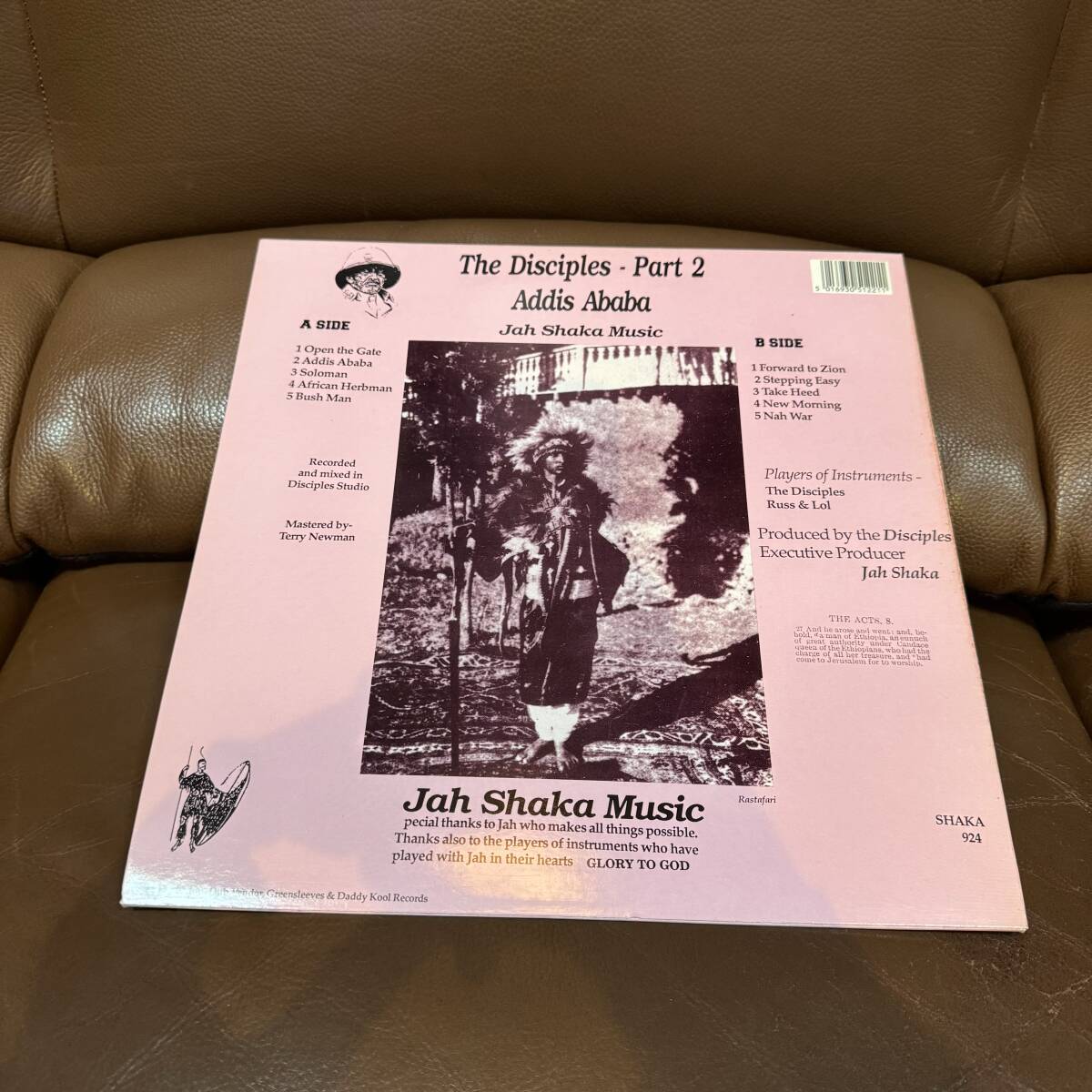 【レゲエLP】THE DISCIPLES-PART2 ADDIS ABABA #ＵＫルーツ #ＵＫダブ #STEPPERS #JAH SHAKA #ABA SHANTI I #SHAKA no.924の画像2