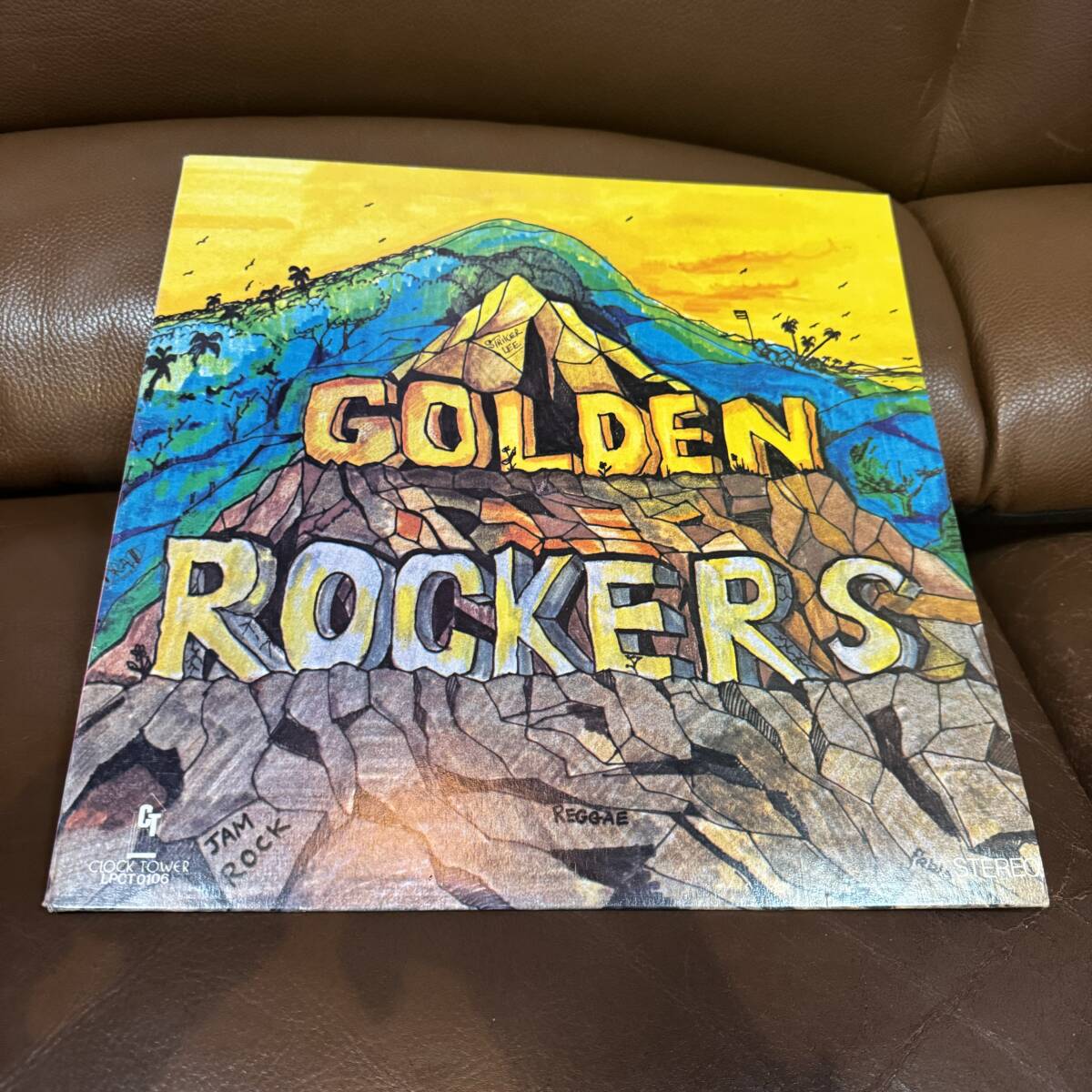 値下げ【レゲエLP】GOLDEN ROCKERS #VA #CLOCKTOWER_画像1