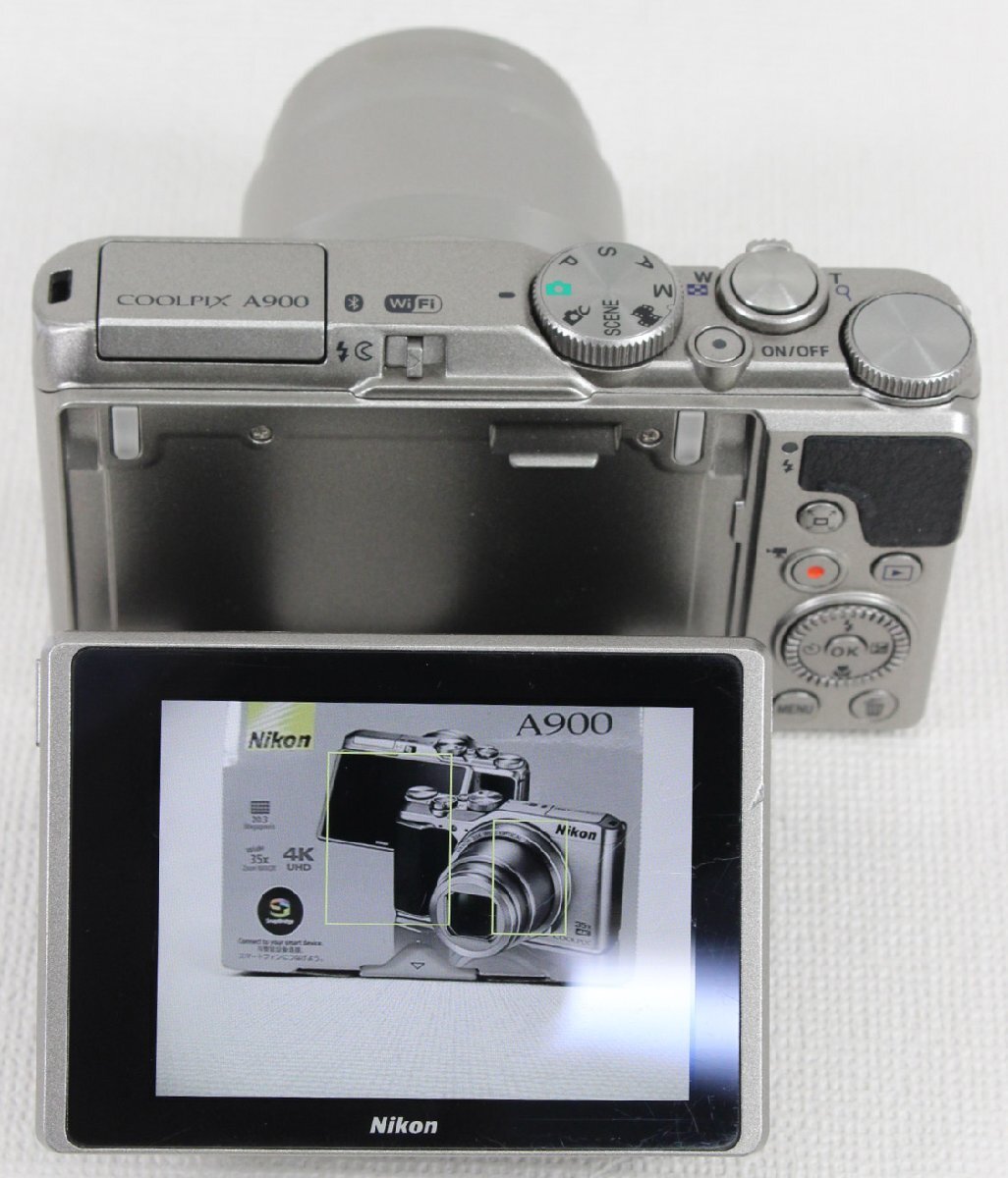 □ジャンク品□ Nikon ニコン COOLPIX A900 コンパクトデジタルカメラ ※露出補正時難あり (2754283)_画像7