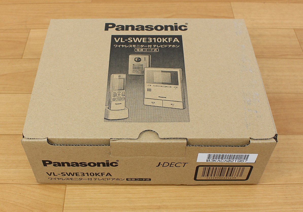 * breaking the seal unused goods * Panasonic Panasonic VL-SWE310KFA wireless monitor attaching tv door phone (2754012)