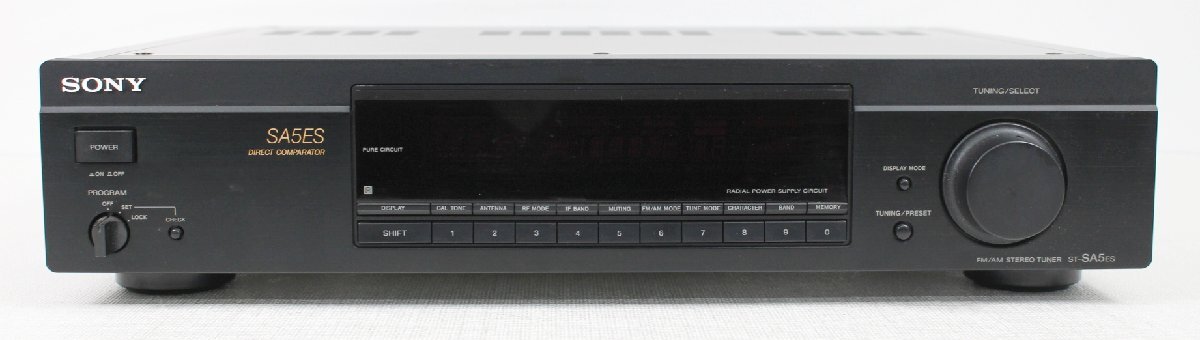 □現状品□ SONY ST-SA5ES ソニー AM/FMステレオチューナー （2754210)の画像3