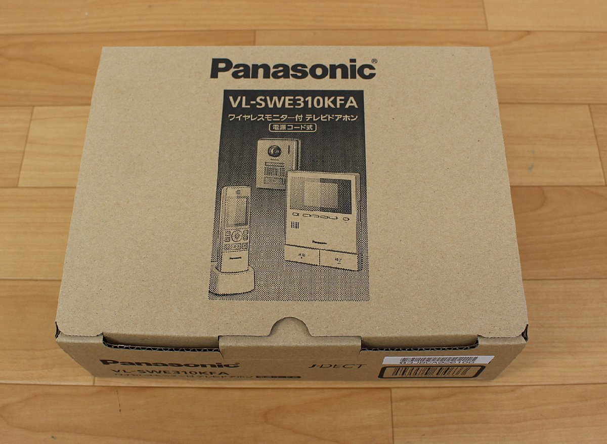 ◆開封未使用品◆ Panasonic パナソニック VL-SWE310KFA ワイヤレスモニター付テレビドアホン(2754083）の画像1