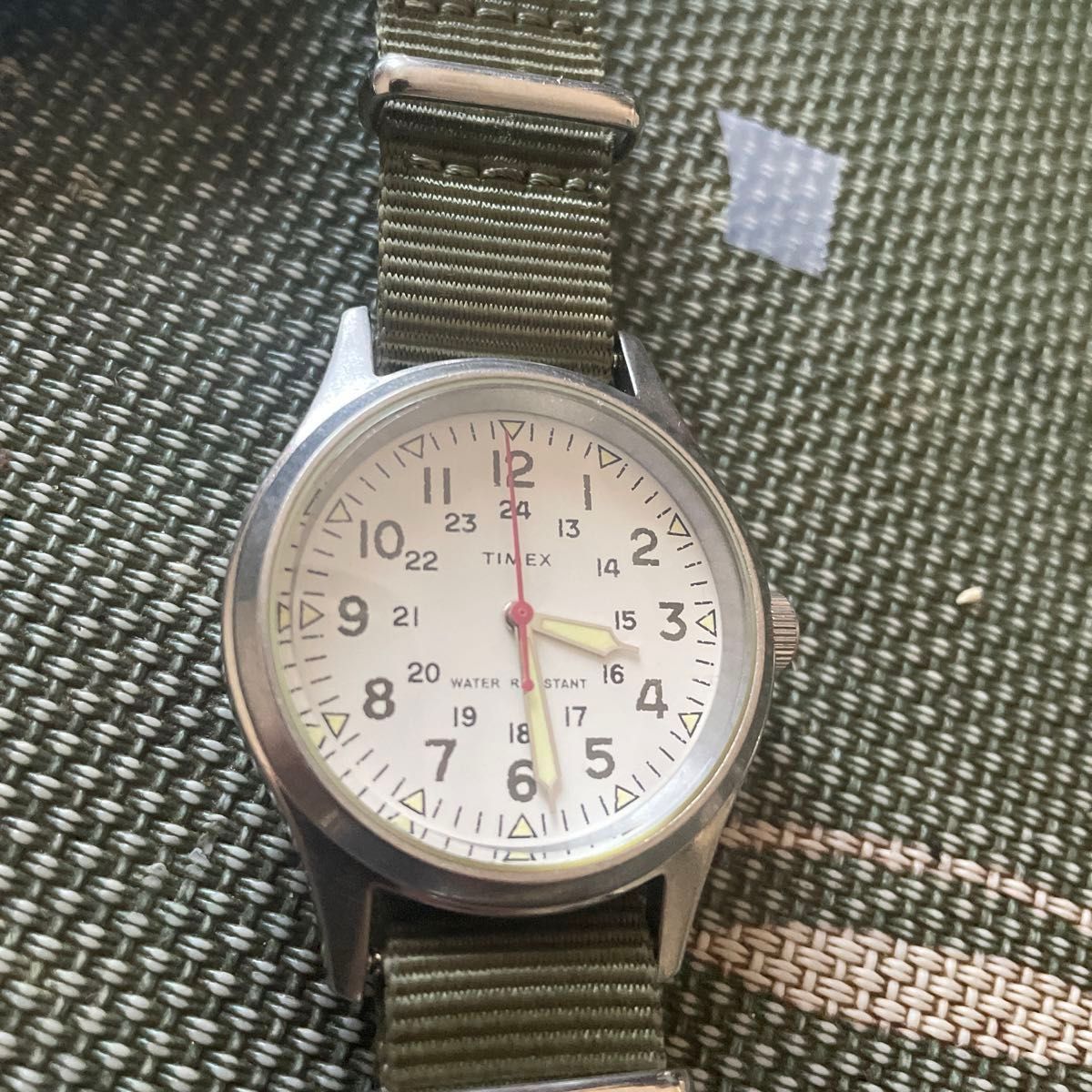 早い者勝ち！ TIMEX ステンレス スチール キャンパー ネイビー訳あり＆激レア→ J.CREW コラボ 白文字盤 2本セット