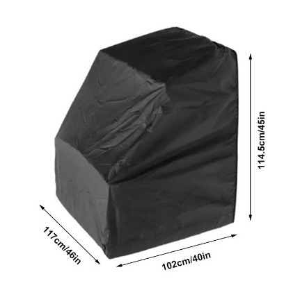 [ free shipping ]45 × 46 × 40 black boat cover yacht center console mat waterproof dustproof .Uv sunlight maintenance dry k Lee 