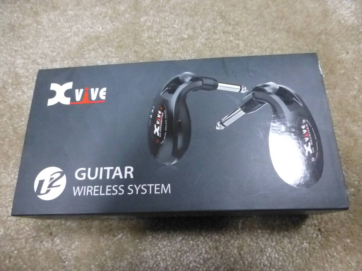 Xvive GUITAR WIRELESS SYSTEM XV-U2/BK ギターワイヤレス オマケでホルダー付 未使用の画像6