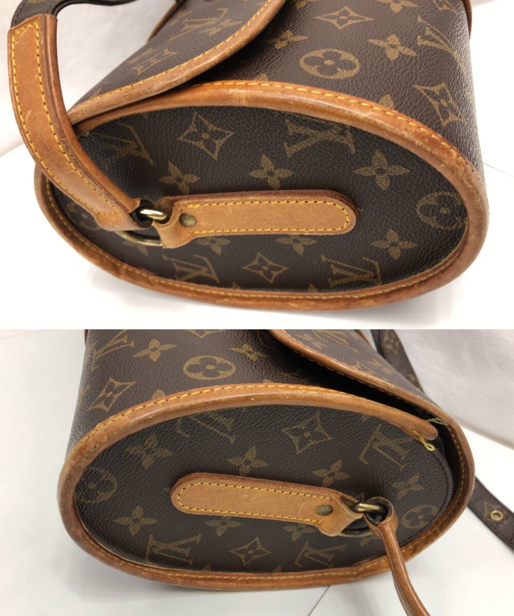 LOUIS VUITTON モノグラム M51369 マルヌ ショルダーバッグ ブラウン PVC ルイヴィトン SS-152261_画像6