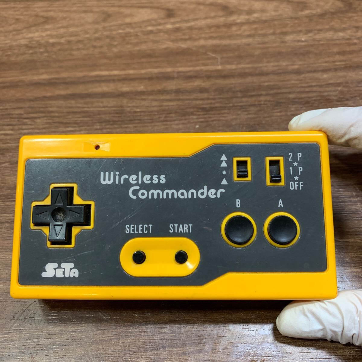 FC ファミコン ワイヤレスコマンダー SW-01 SETA wireless commander 任天堂 ゲーム おもちゃ レトロ コレクション (石868_画像2